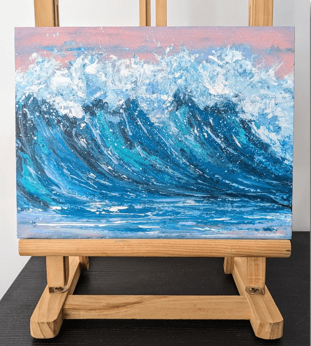 Foamy waves