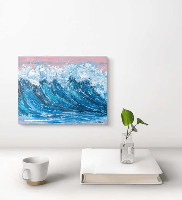 Foamy waves