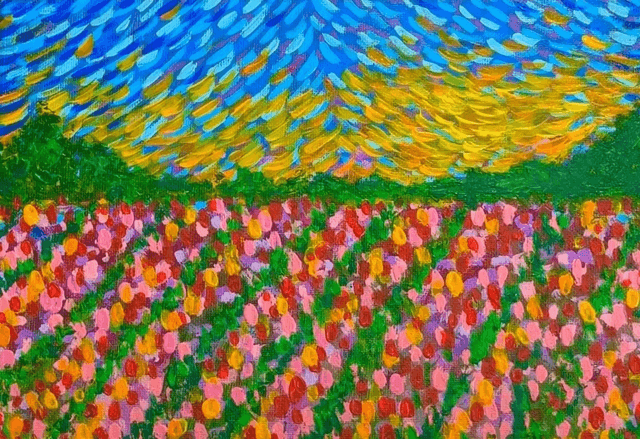 Dancing tulips