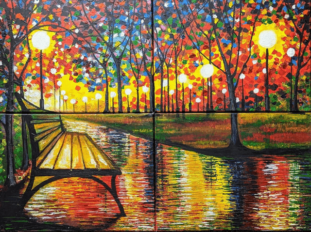 🔴 Leonid Afremov inspired 