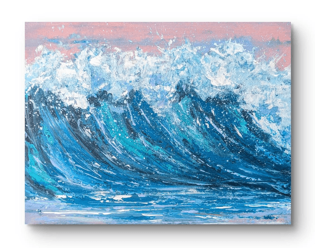 Foamy waves